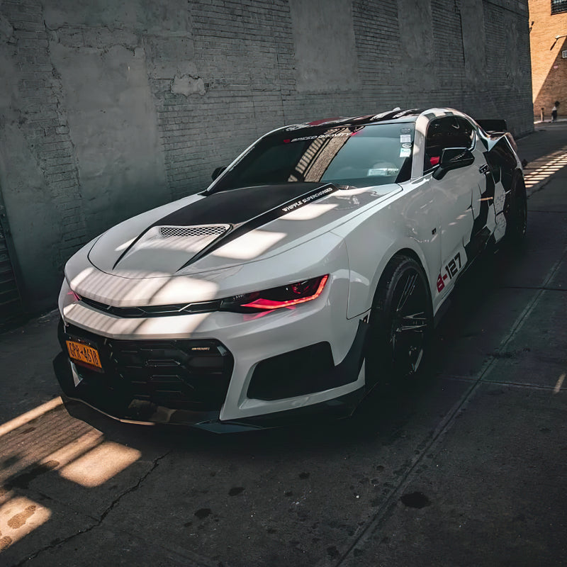 Oracle 16-18 Chevy Camaro RGB+W Headlight DRL Upgrade Kit - ColorSHIFT w/ BC1 Cntrl
