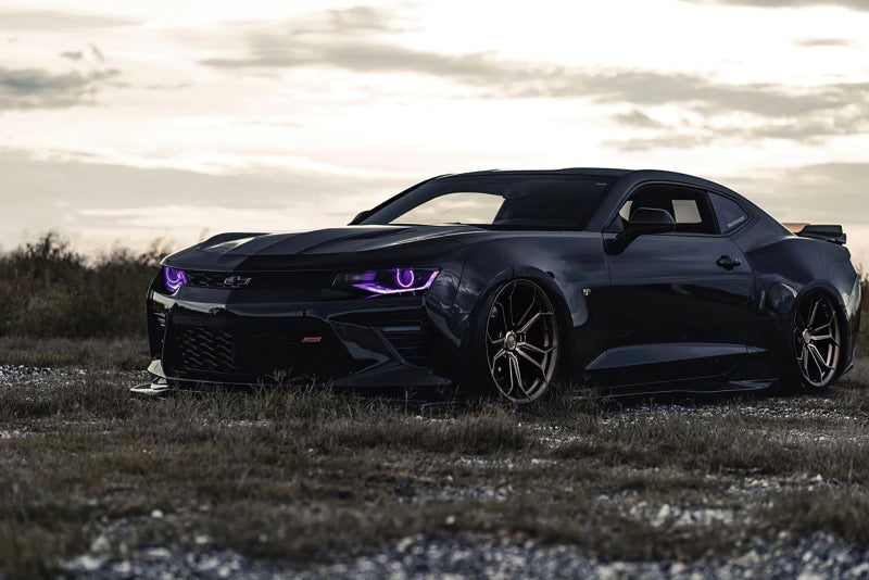 Oracle 16-18 Chevy Camaro RGB+W Headlight DRL Upgrade Kit - ColorSHIFT w/ BC1 Cntrl