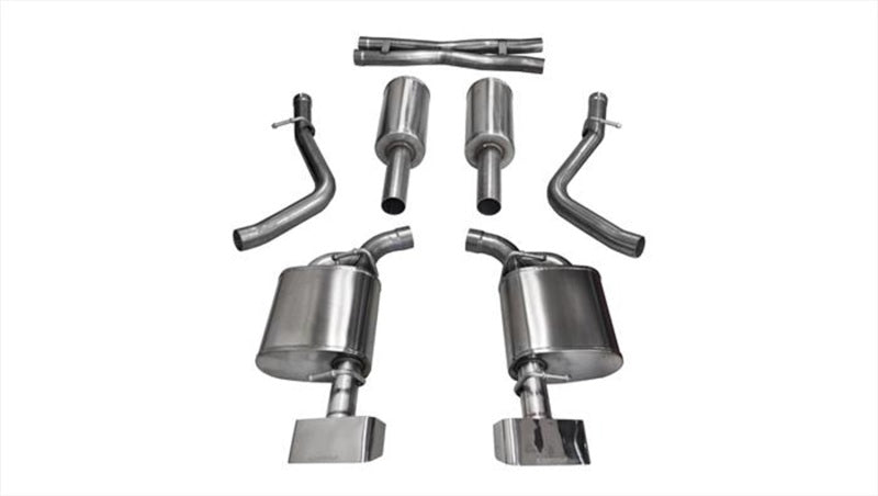 Corsa 2015-2016 Dodge Challenger 5.7L V8 Polished Xtreme Cat-Back