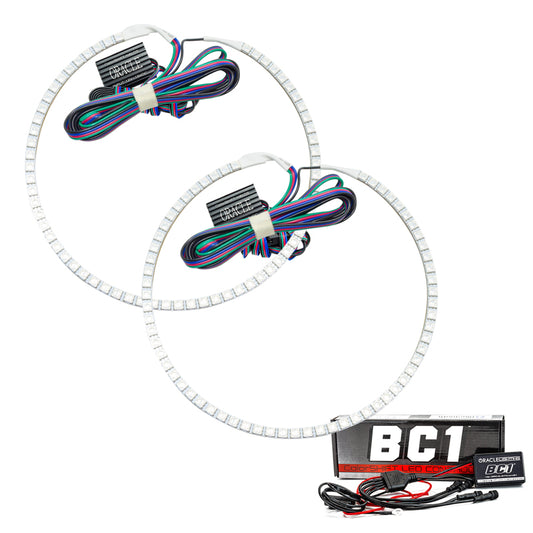 Oracle Ford Mustang 13-14 Halo Kit - HID (Projector) Style - ColorSHIFT w/ BC1 Cntrl