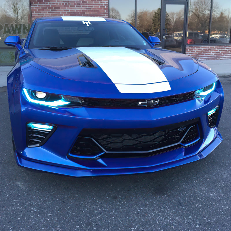 Oracle 16-18 Chevy Camaro RGB+W Headlight DRL Upgrade Kit - ColorSHIFT w/ BC1 Cntrl