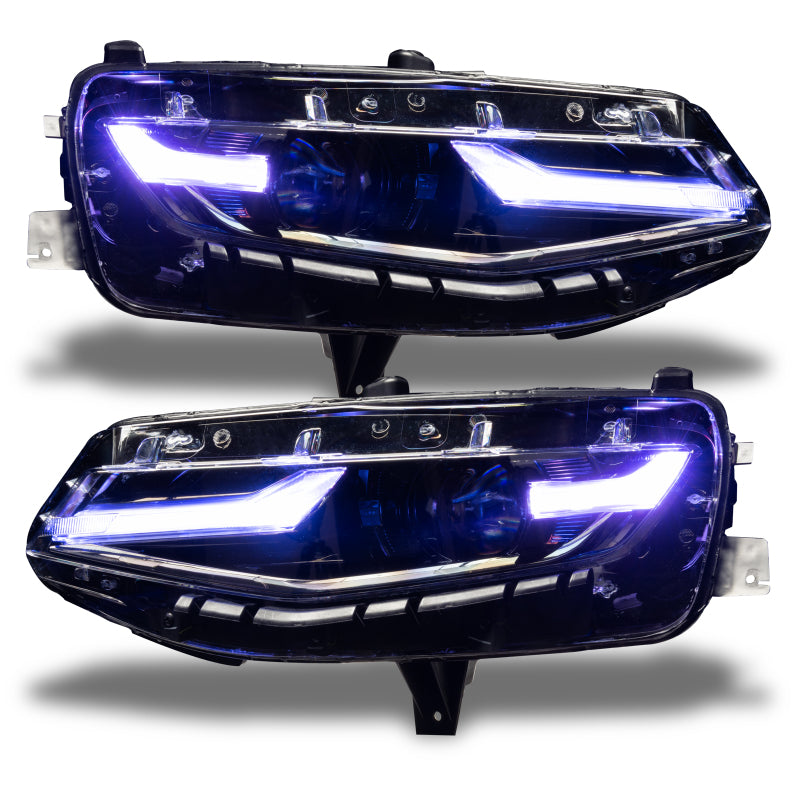 Oracle 19-21 Chevy Camaro LS/LT RGB+A Headlight DRL  Kit - ColorSHIFT w/ BC1 Controller