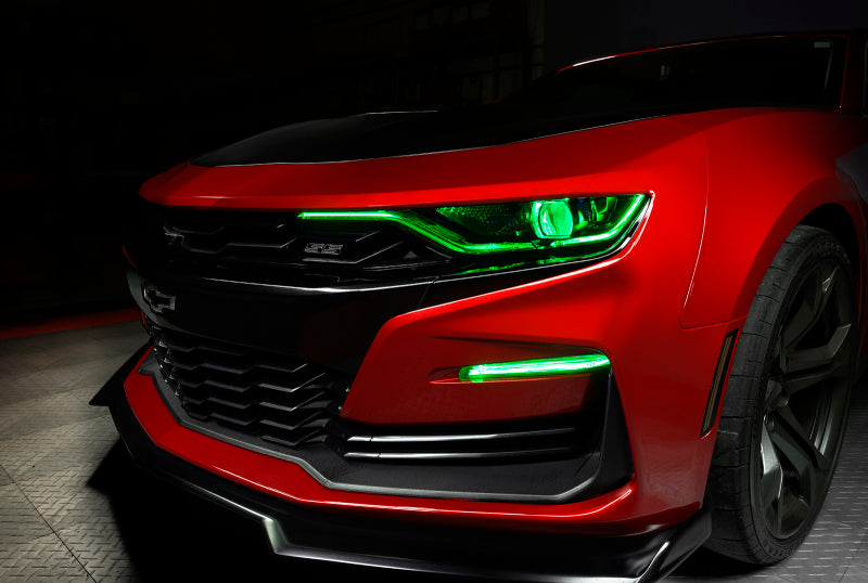 Oracle 19-21 Chevy Camaro SS/RS RGBW+A Headlight DRL Kit - w/ Simple Controller