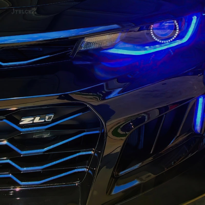 Oracle 16-18 Chevy Camaro RGB+W Headlight DRL  Kit - ColorSHIFT w/ Simple Controller