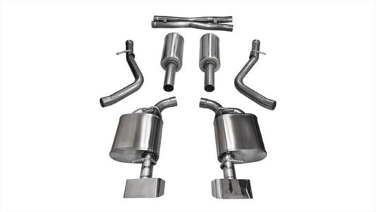 Corsa 2015-2016 Dodge Challenger 5.7L V8  Polished Xtreme Cat-Back